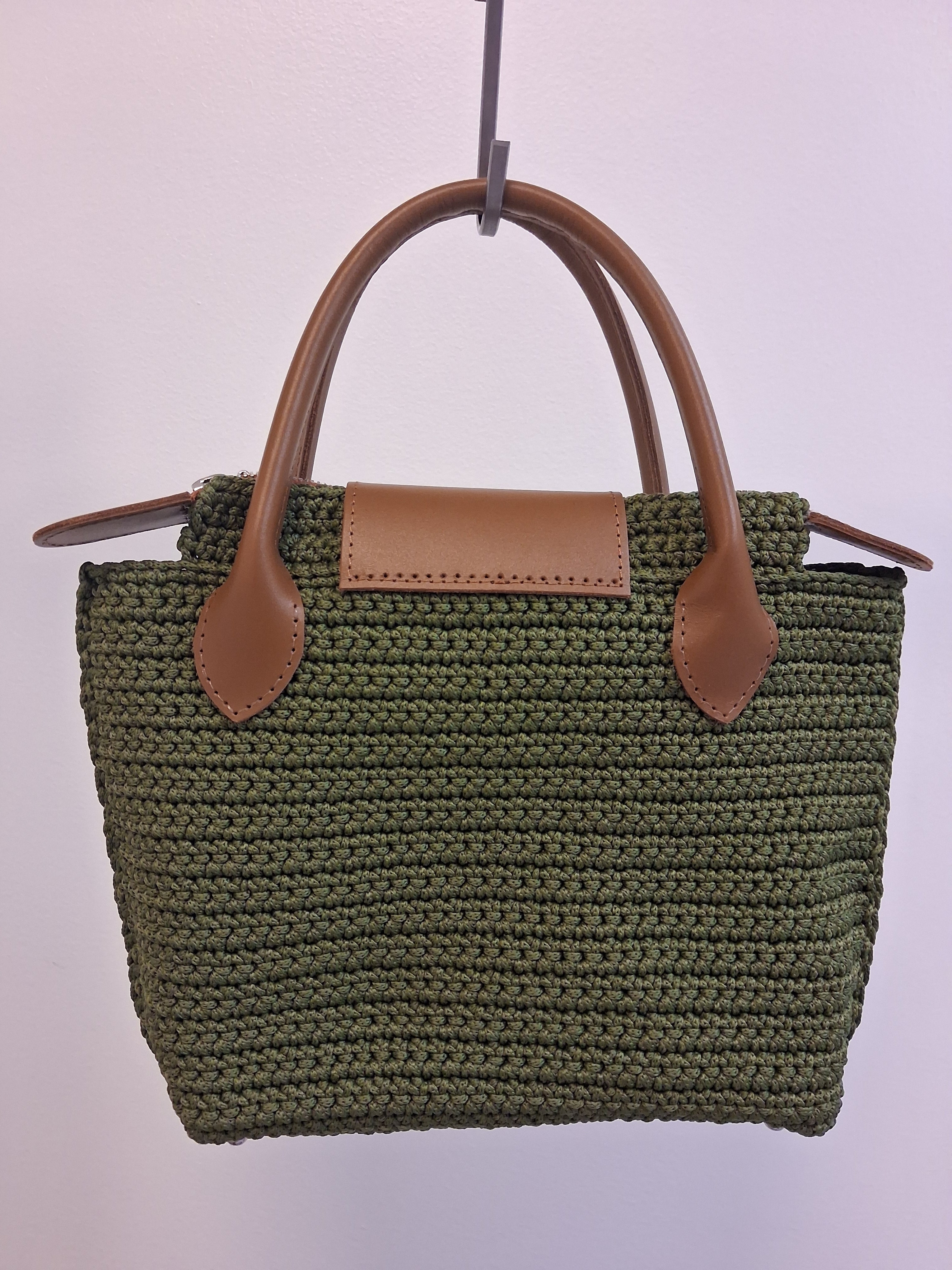 Väska Manu Fila Grön Handmade