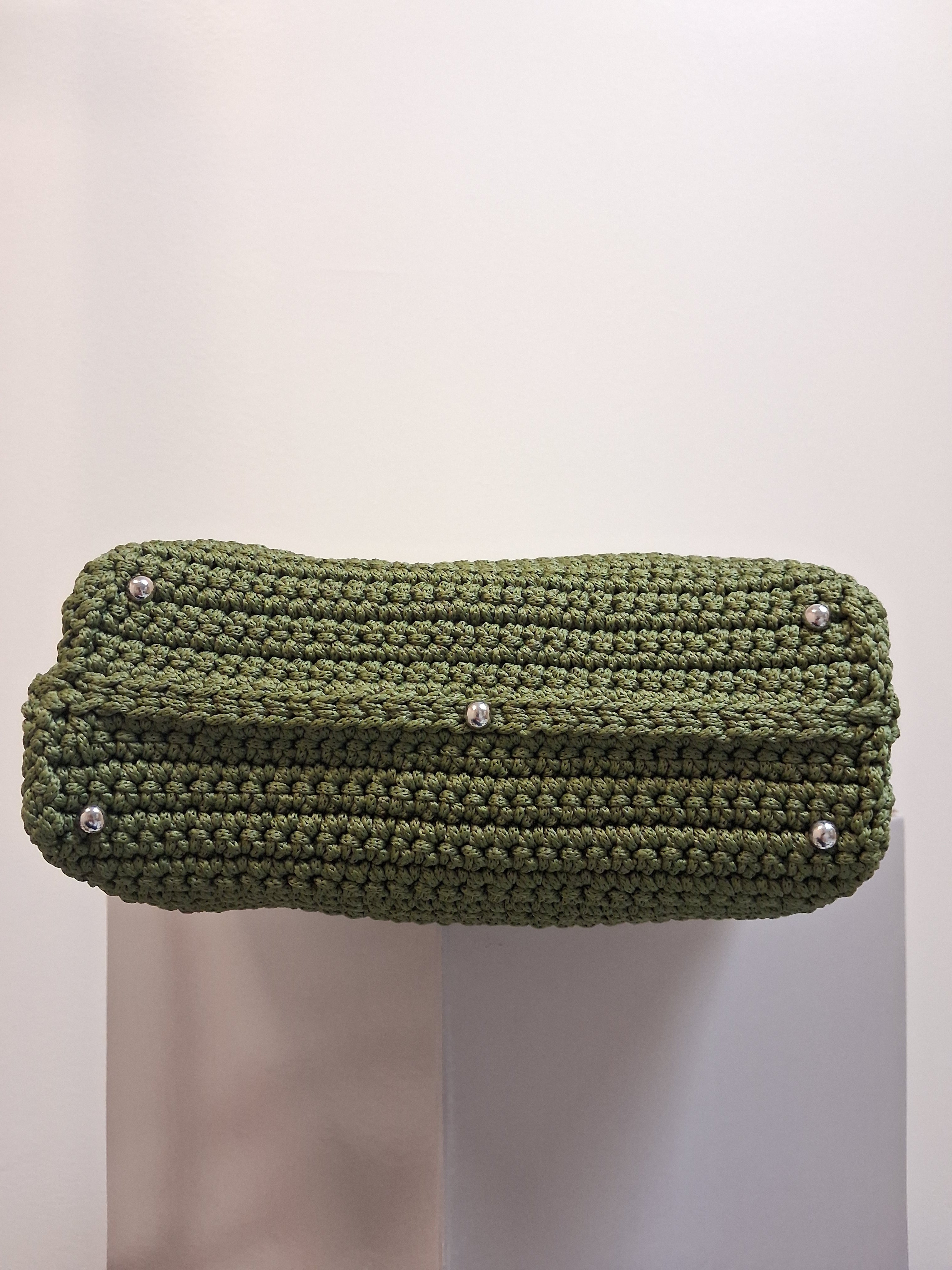 Väska Manu Fila Grön Handmade