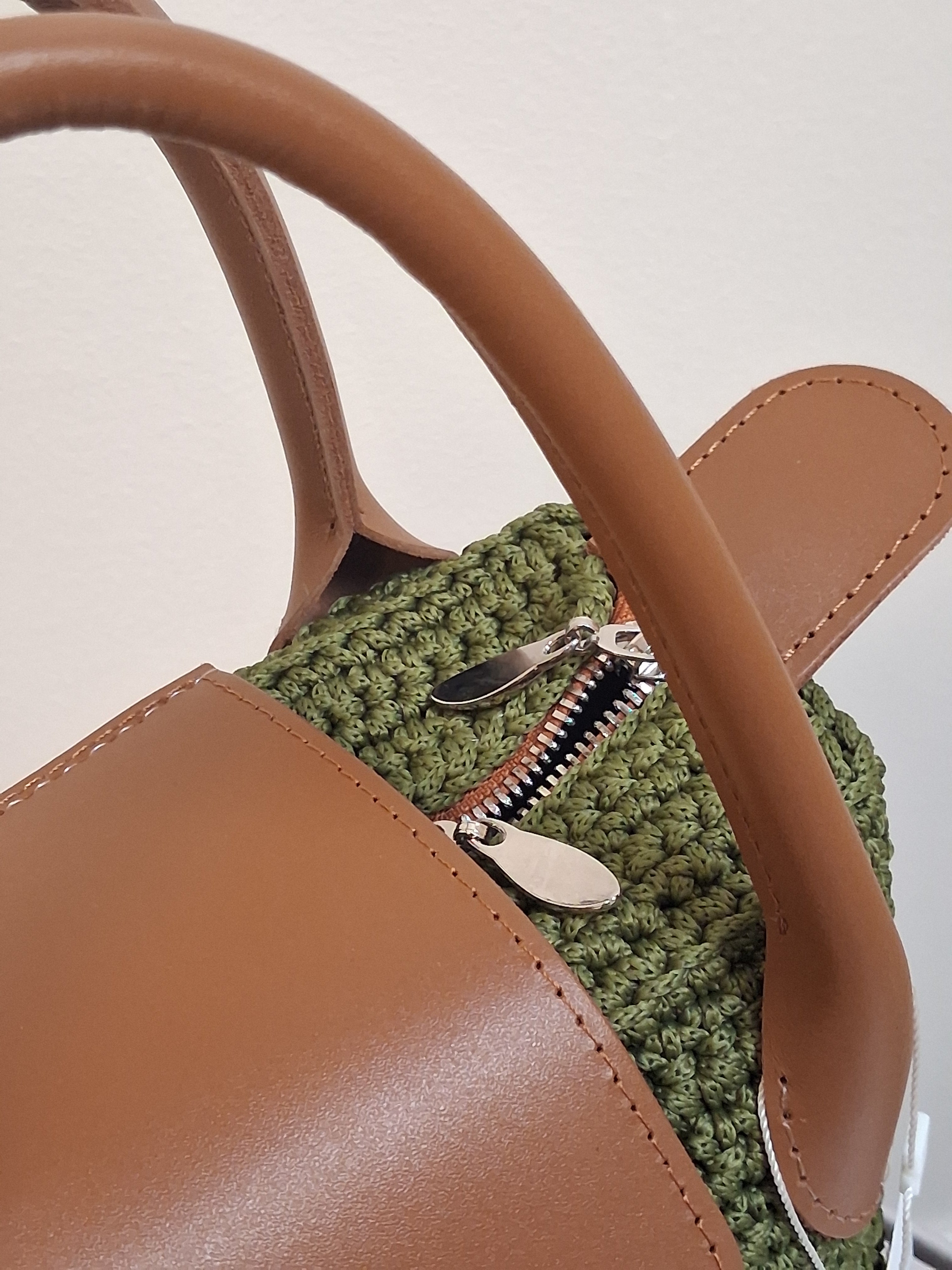 Väska Manu Fila Grön Handmade