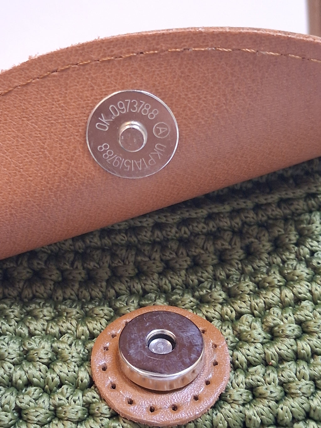 Väska Manu Fila Grön Handmade