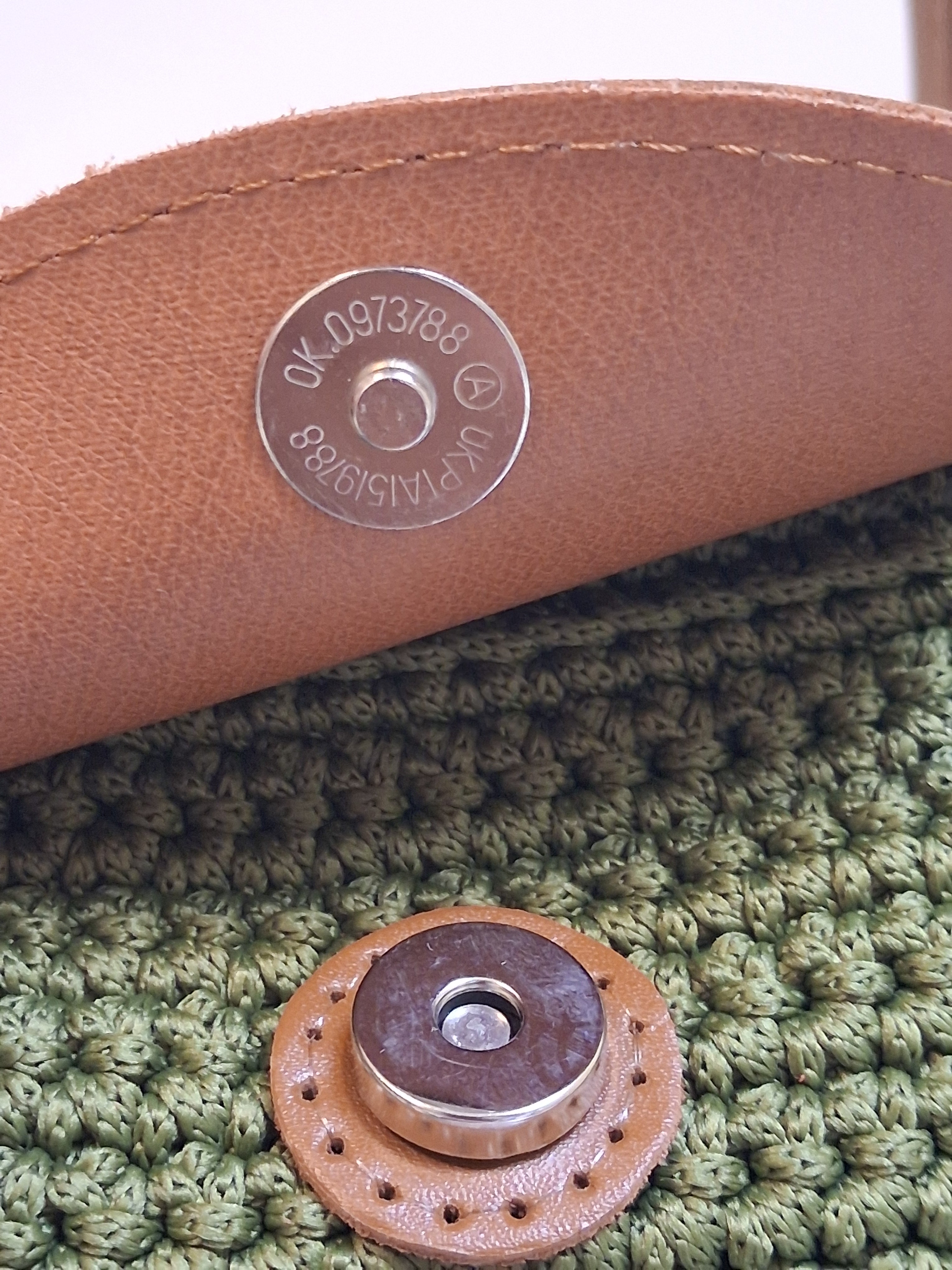 Väska Manu Fila Grön Handmade
