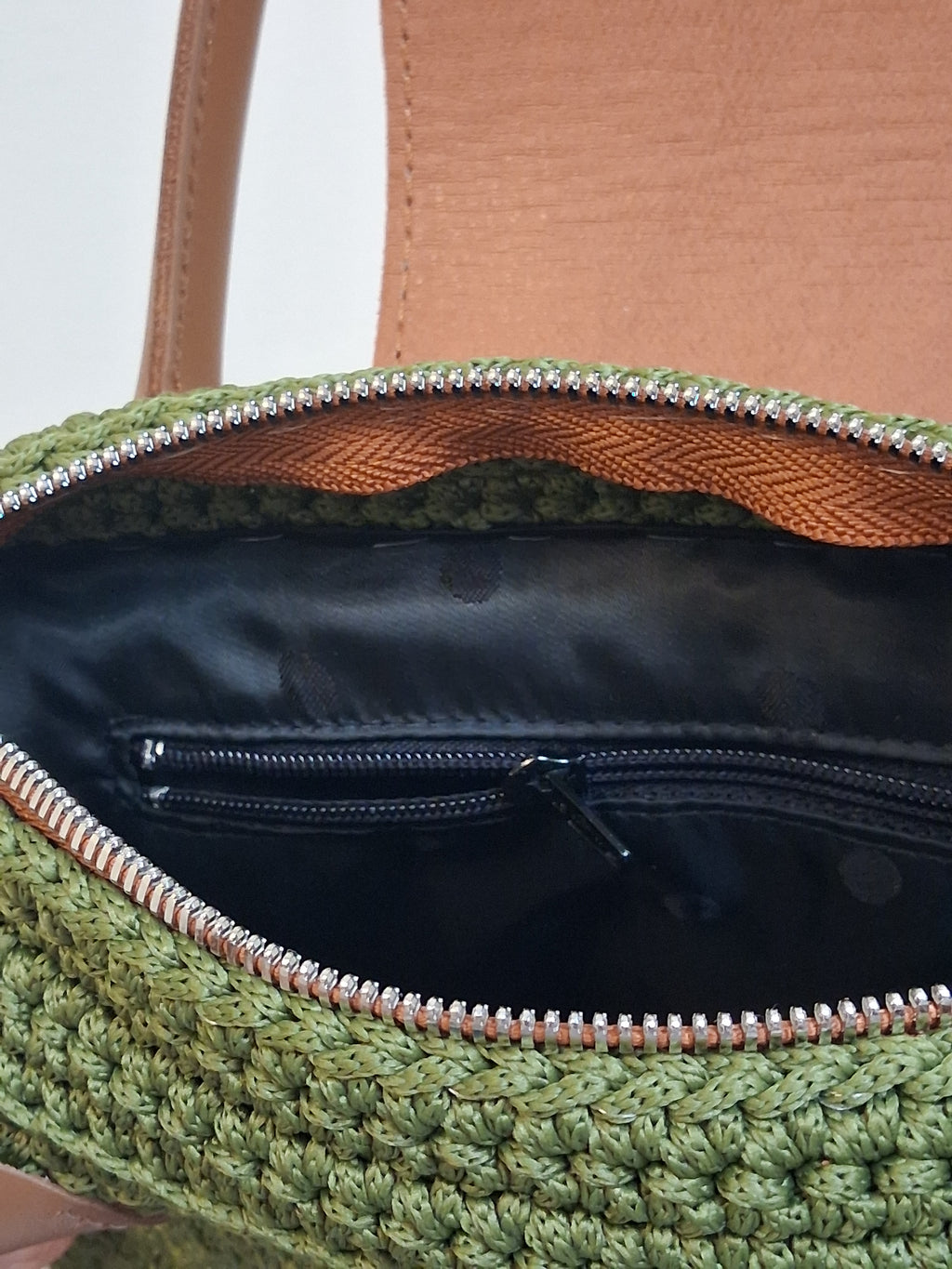 Väska Manu Fila Grön Handmade
