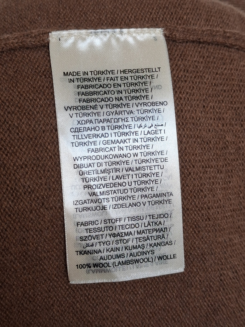 Ull Tröja Gant Beige