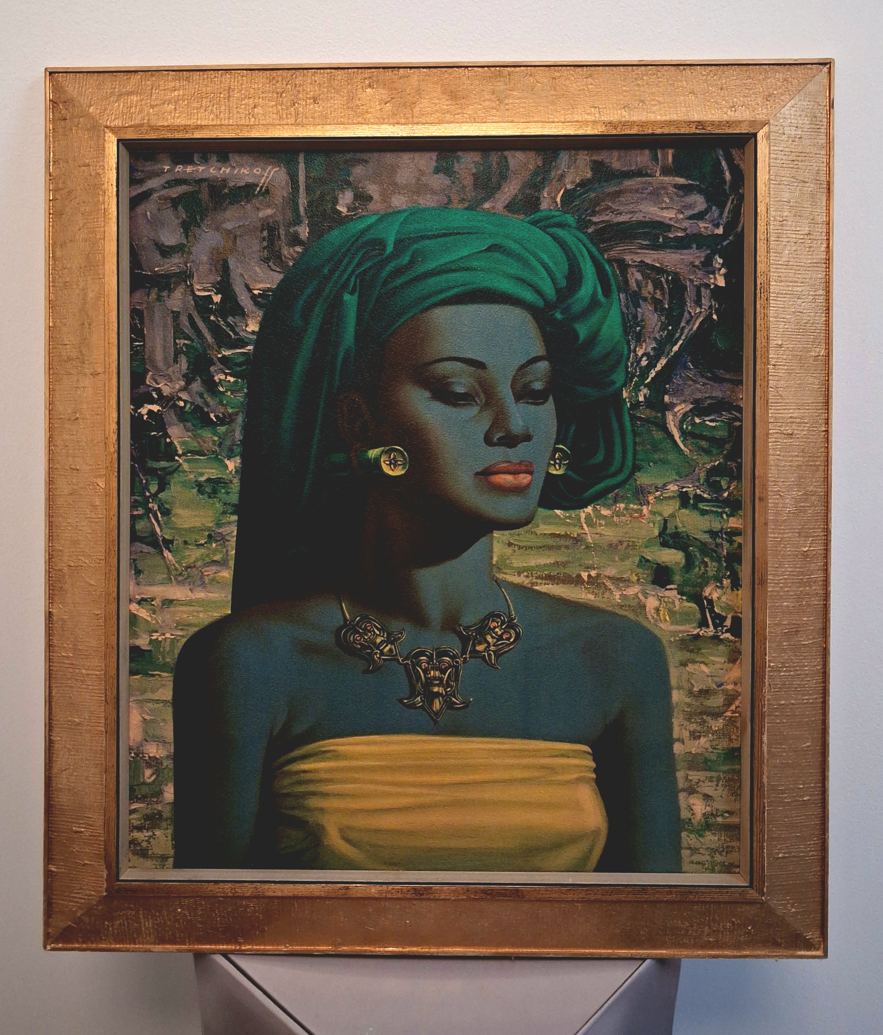 Målning av Balinesisk Flicka 1959 av Vladimir Tretchikoff