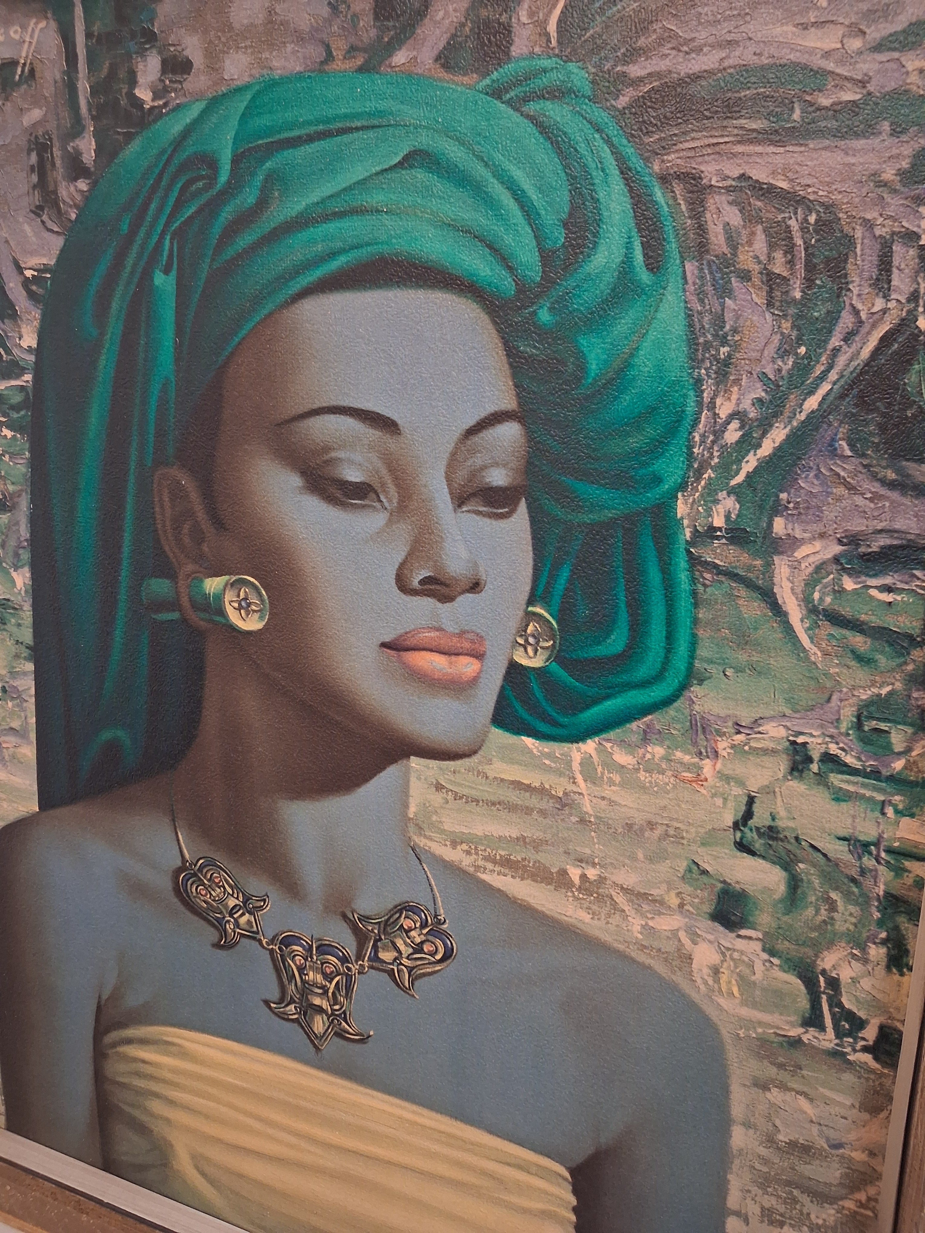 Målning av Balinesisk Flicka 1959 av Vladimir Tretchikoff