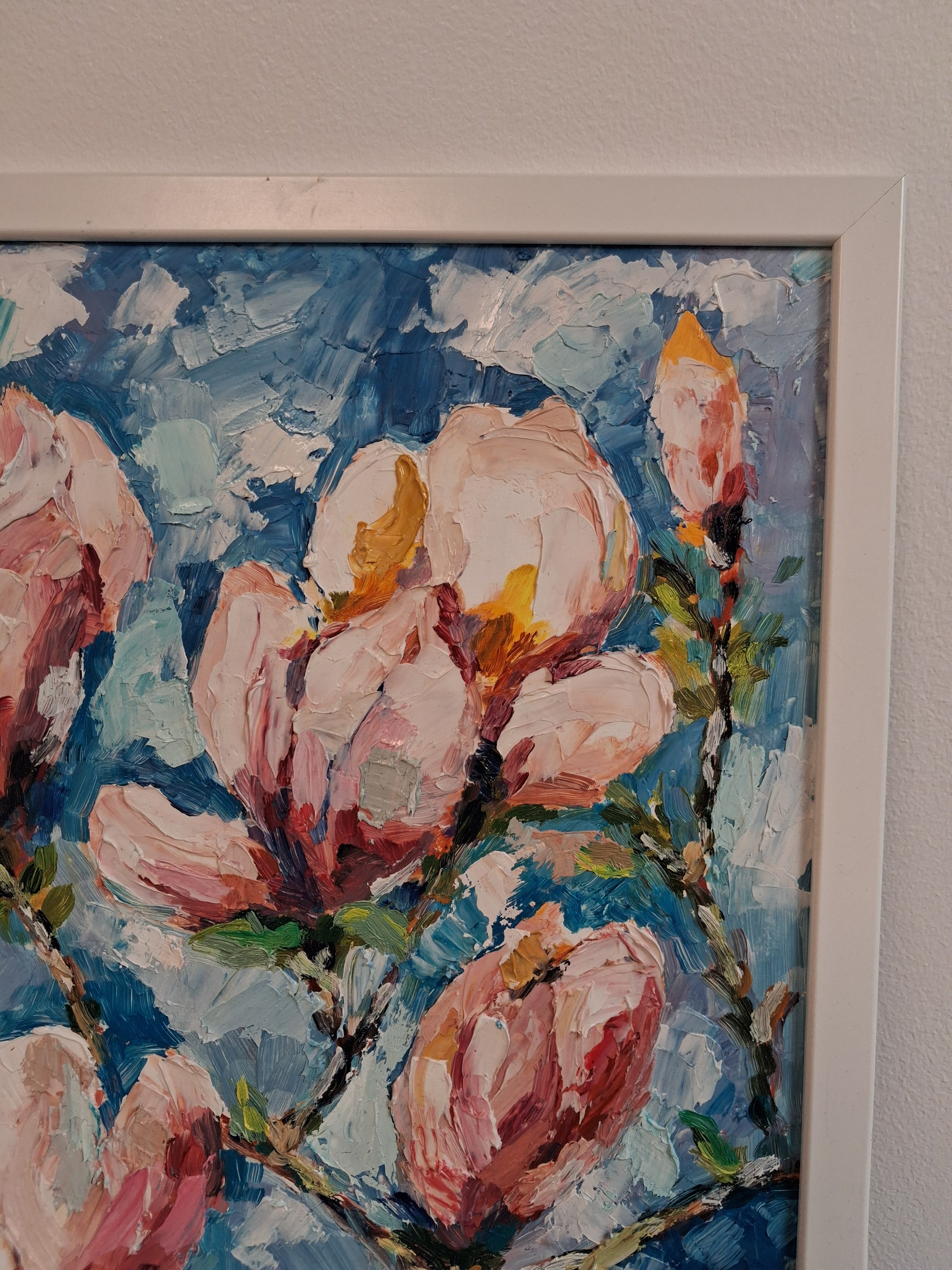 Oljemålning Tavla Magnolia från Karyna Kolesnik