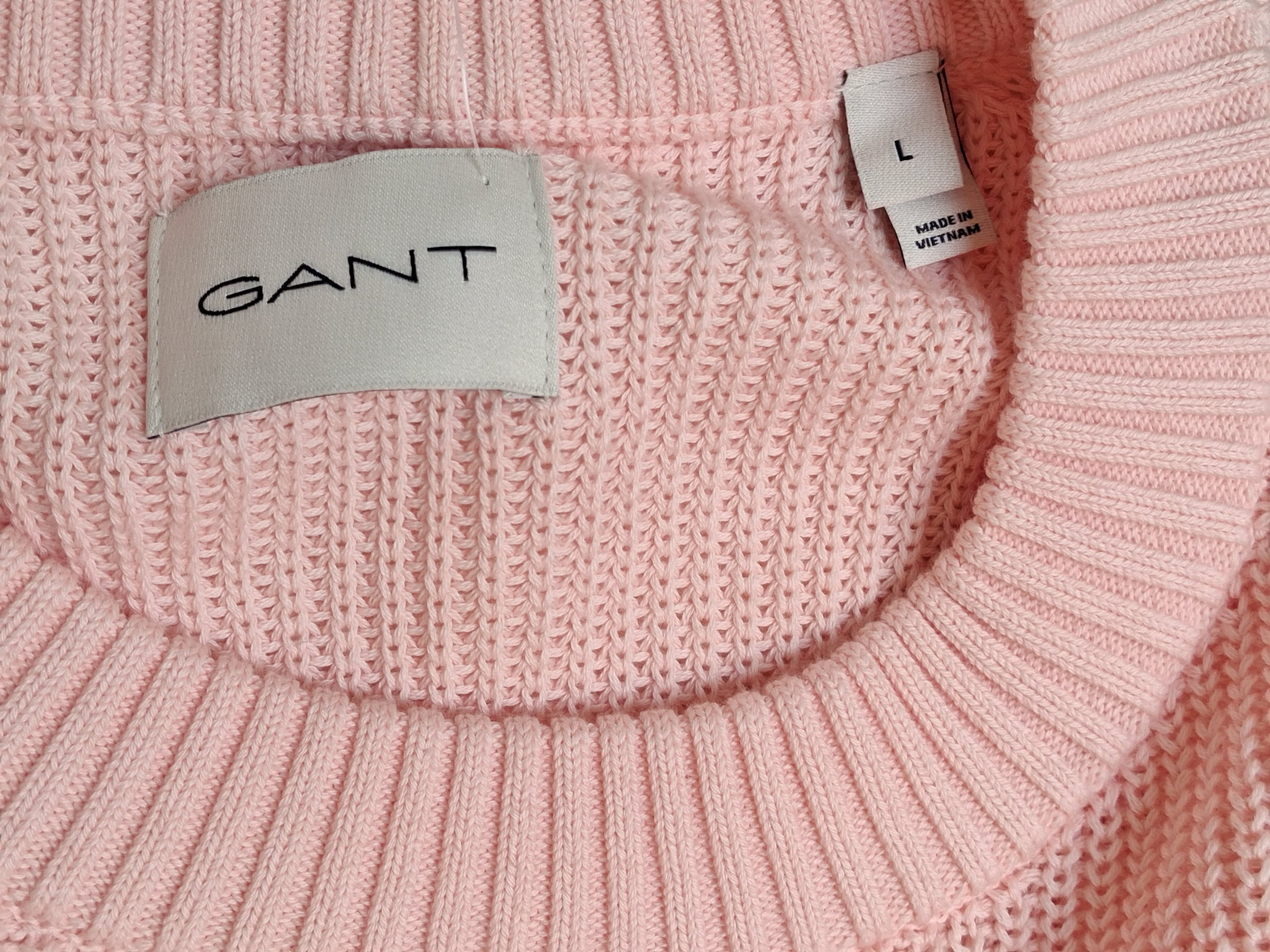 Tröja Gant Rosa Bomull