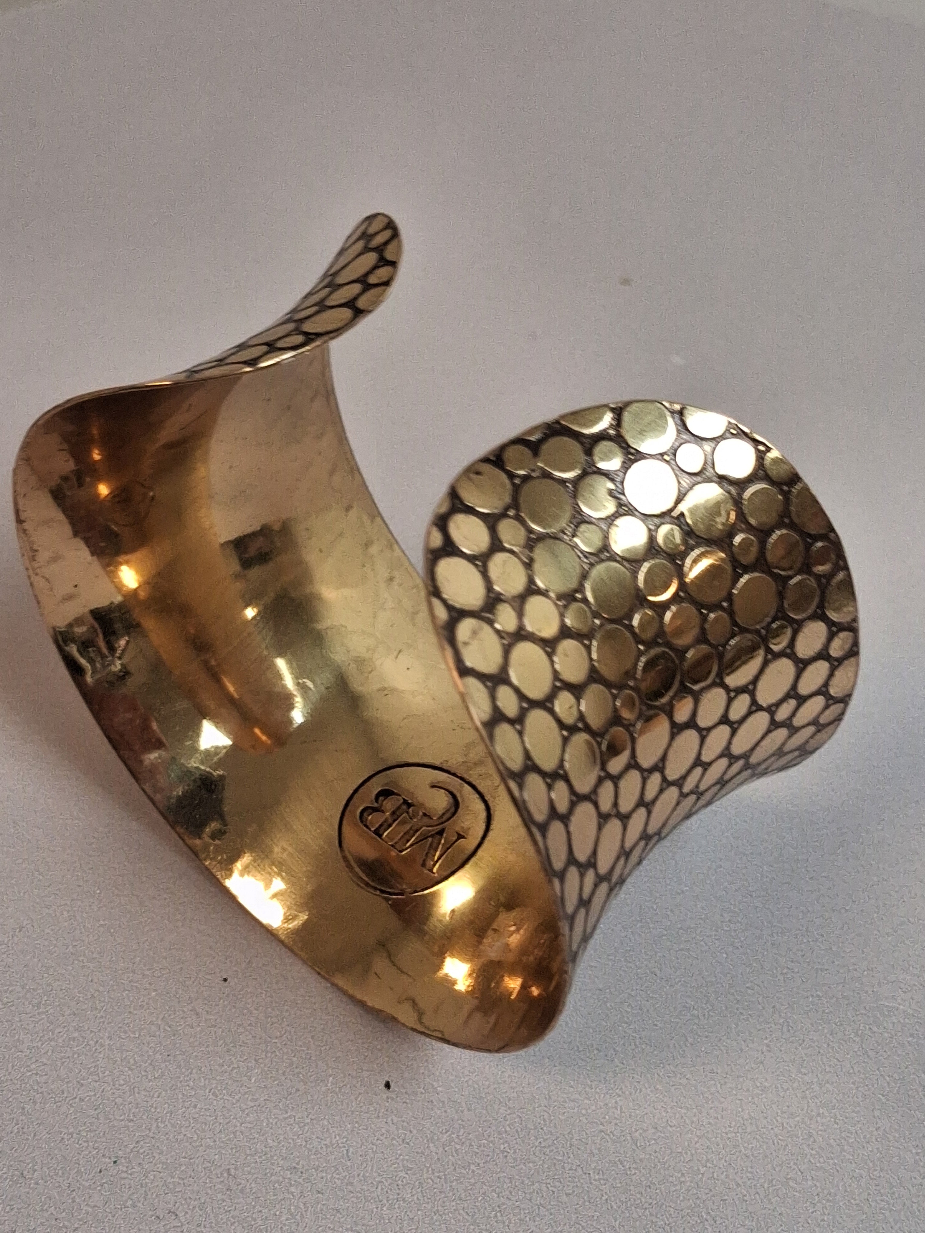 MCB Guldmetallarmband