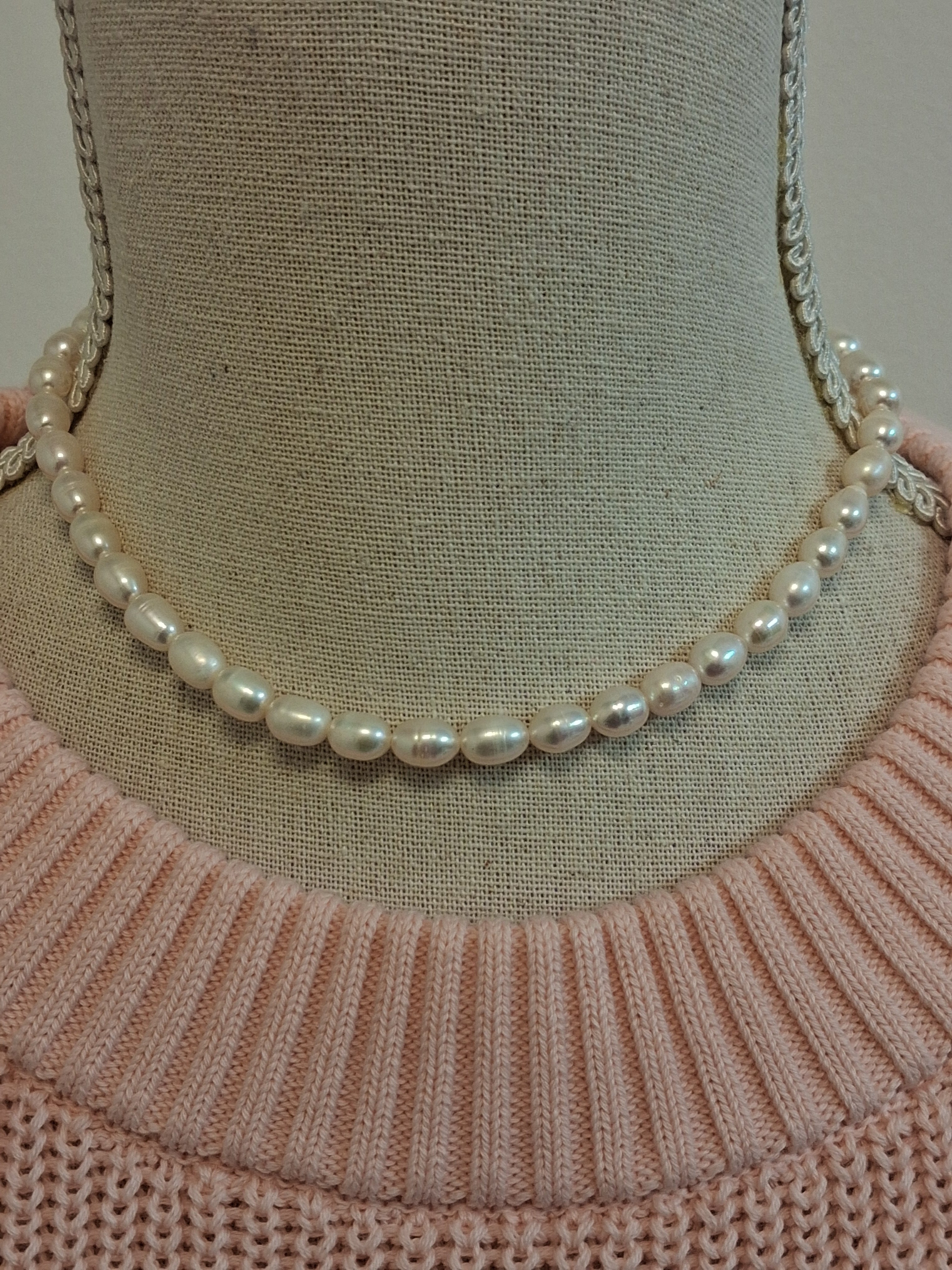 Smycken Halsband med pärlor